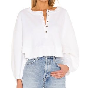 Lovers + Friends Henley Pullover